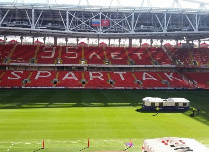 Поле «Открытие Арены» укрепят перед чемпионатом мира